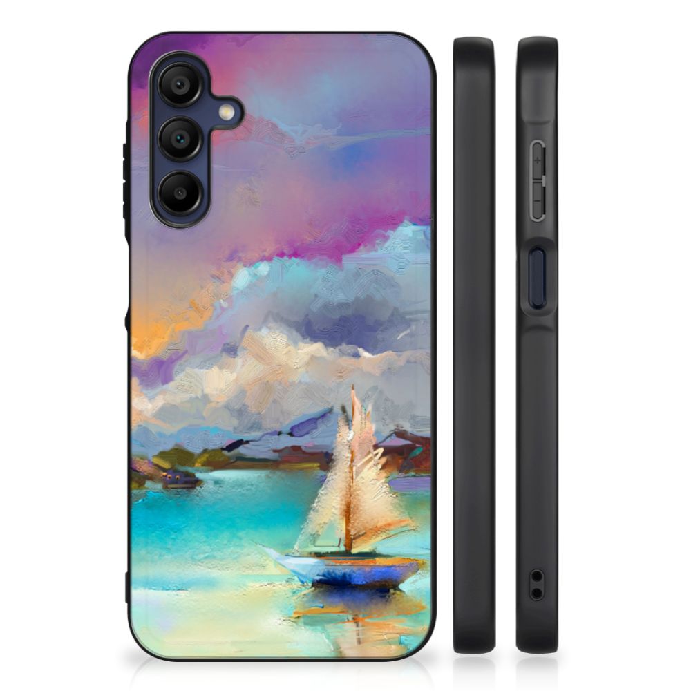 Kleurrijke Telefoonhoesje Samsung Galaxy A15 Boat B2C Telecom