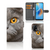 Telefoonhoesje met Pasjes OPPO A74 4G Britse Korthaar, met indrukwekkend kattenontwerp en pasjeshouder.