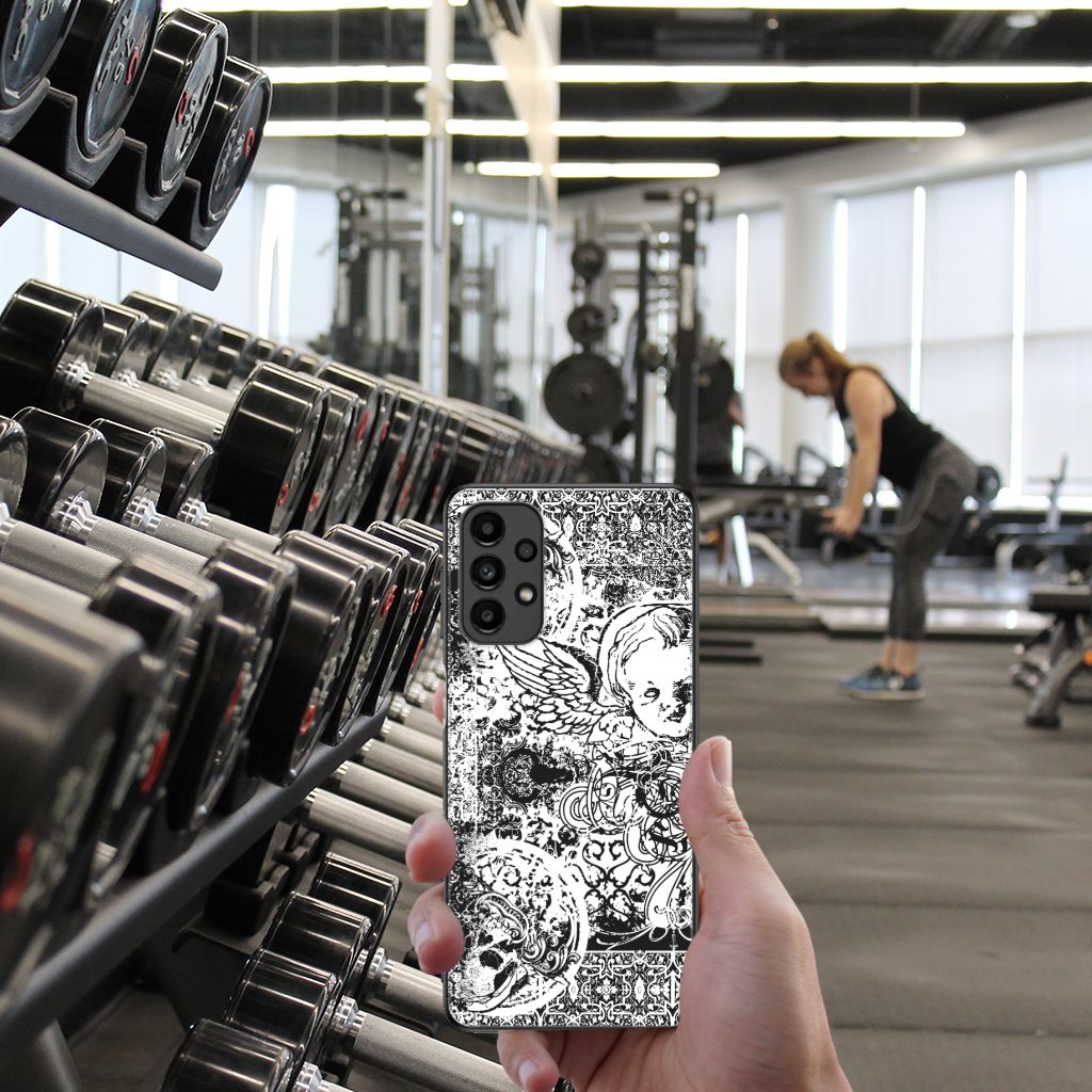 Telefoonhoesje Samsung Galaxy A13 4G Skulls Angel B2C Telecom