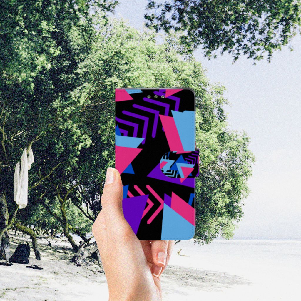 Sony Xperia XZ1 Book Case Funky Triangle