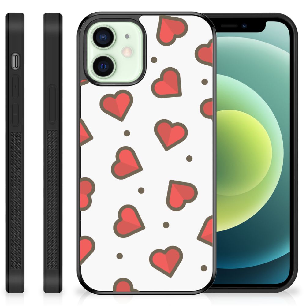 iPhone 12 Mini Bumper Case Hearts B2C Telecom