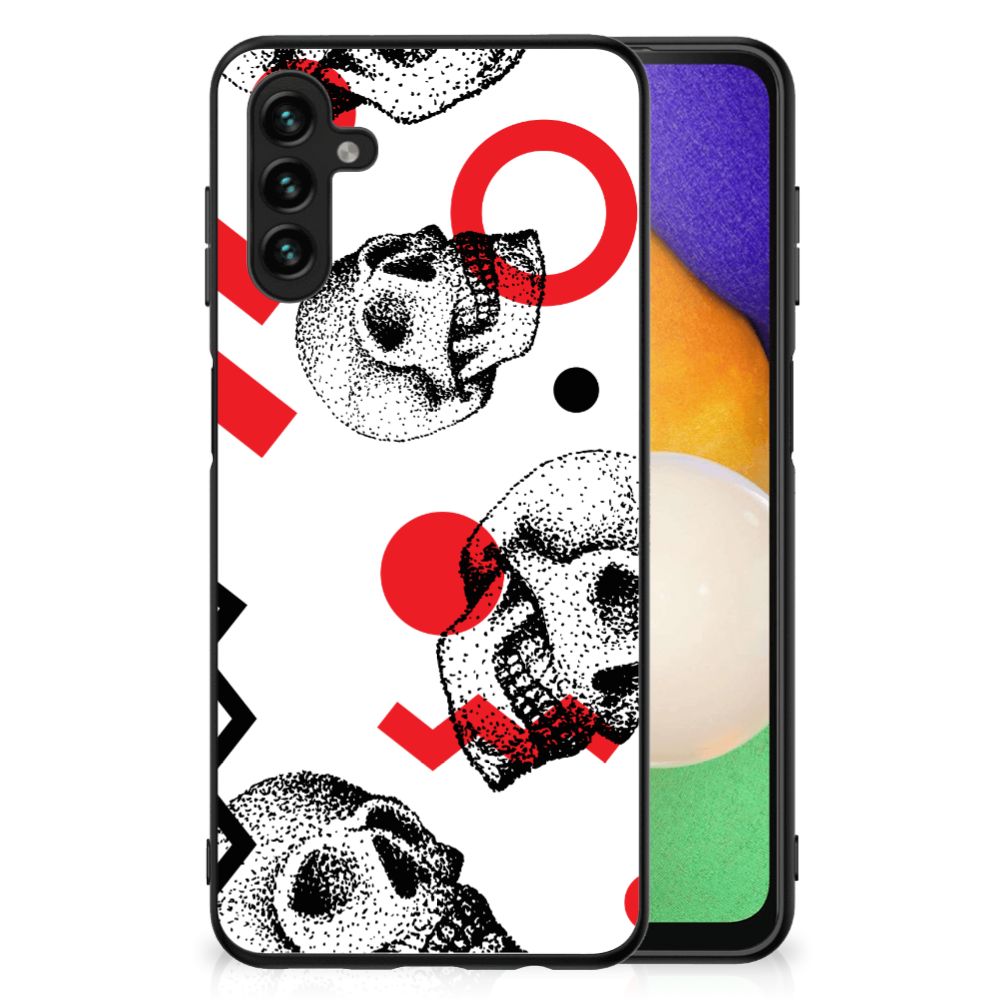 Telefoonhoesje Samsung Galaxy A13 5G | A04s Skull Red