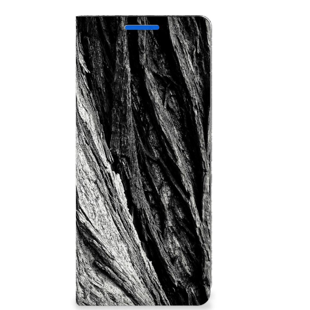 Book Wallet Case OPPO Reno 6 Pro Plus 5G Boomschors Grijs - B2C Telecom