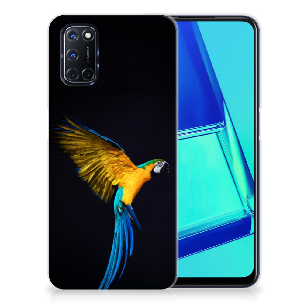 OPPO A52 | A72 TPU Hoesje Papegaai