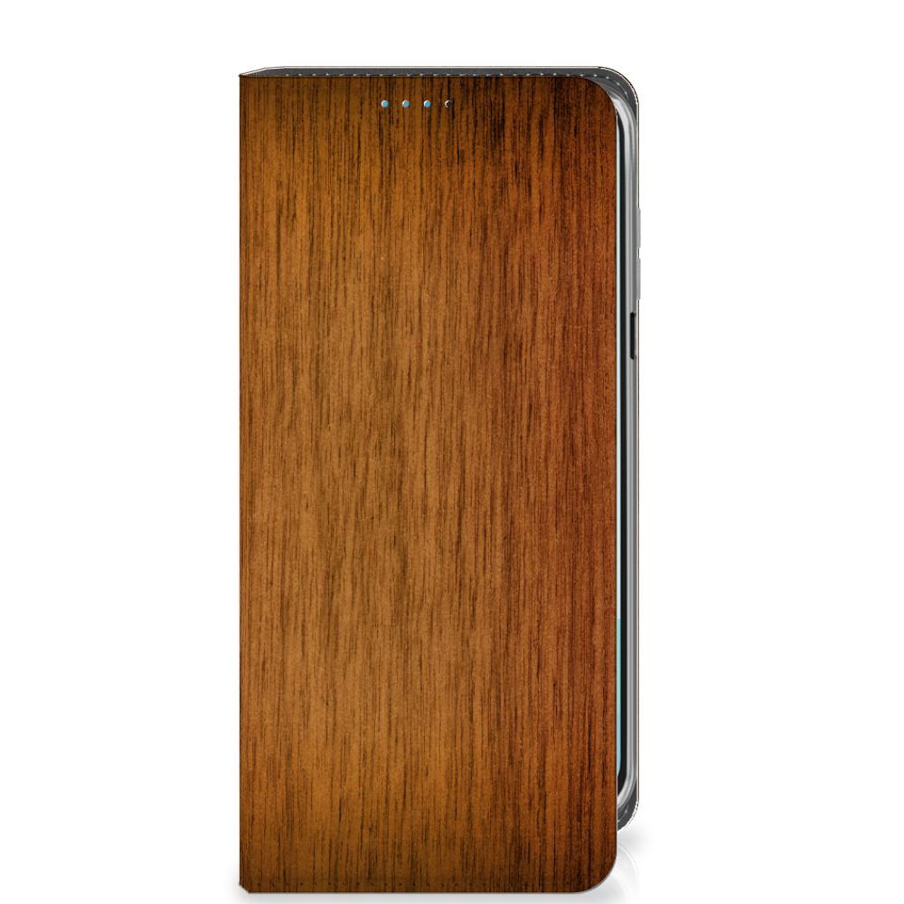 Samsung Galaxy A16 5G/4G Book Wallet Case Donker Hout