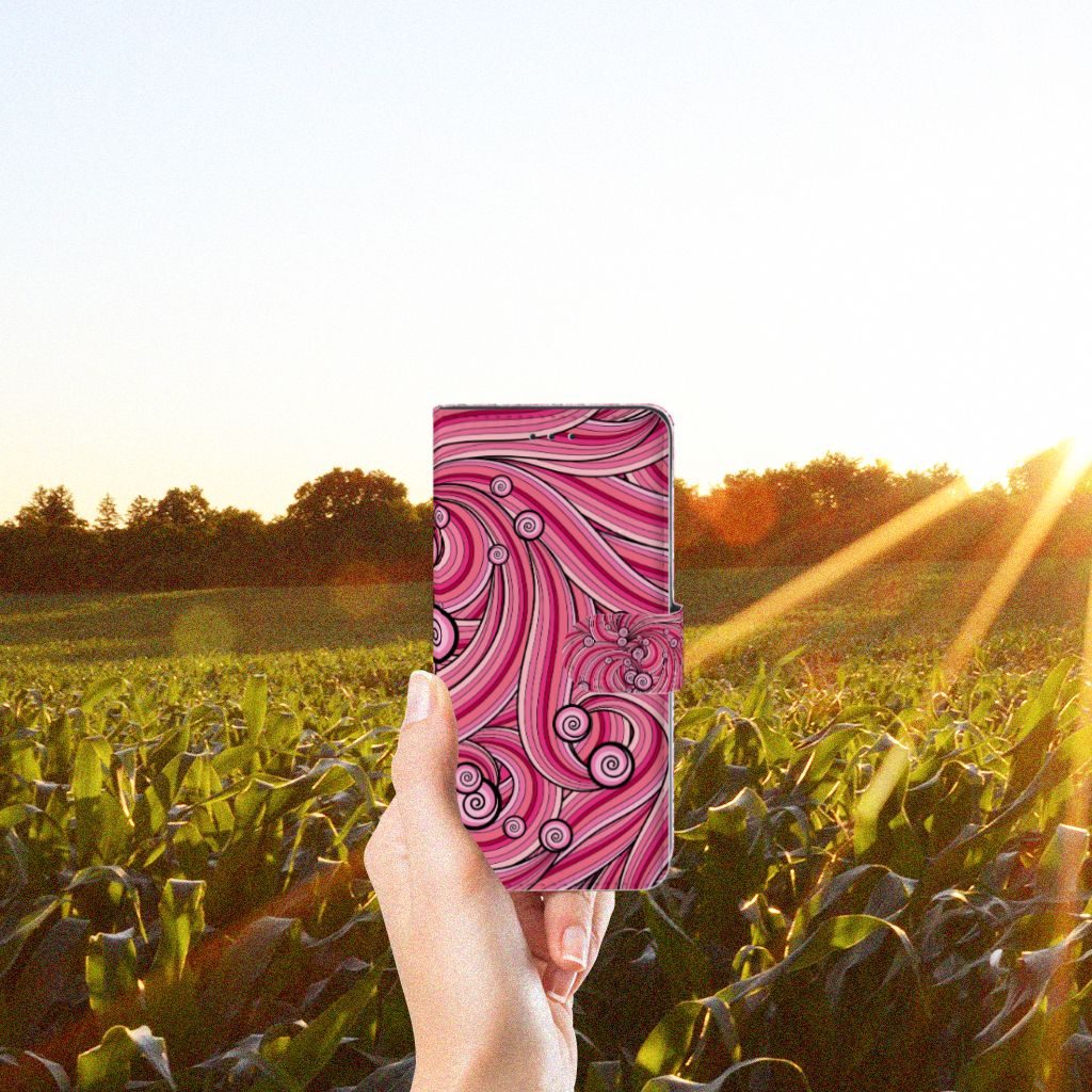 Honor 20 Pro Hoesje Swirl Pink