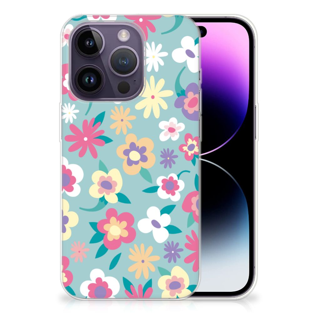 Apple iPhone 14 Pro TPU Case Flower Power B2C Telecom