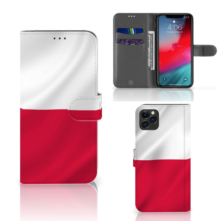 Apple iPhone 11 Pro Max Bookstyle Case Polen