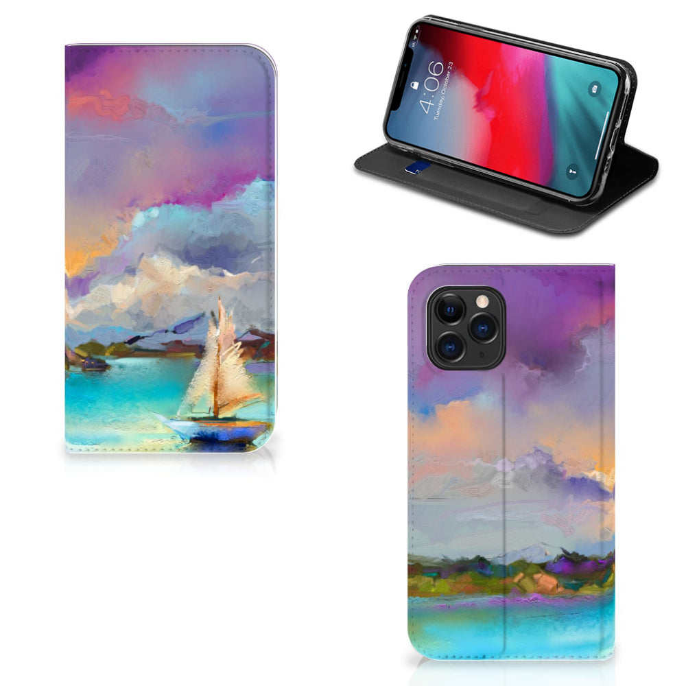 Bookcase Apple iPhone 11 Pro Boat