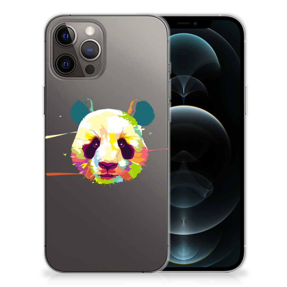 iPhone 12 Pro Max Telefoonhoesje met Naam Panda Color B2C Telecom
