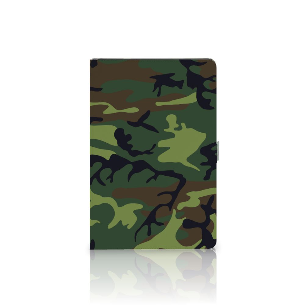 Samsung Galaxy Tab S7 FE | S7+ | S8+ Tablet Hoes Army Dark