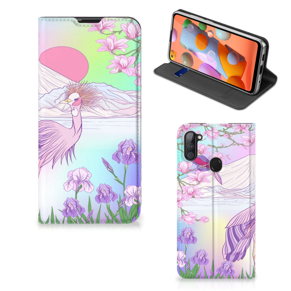 Samsung Galaxy M11 | A11 Hoesje maken Bird