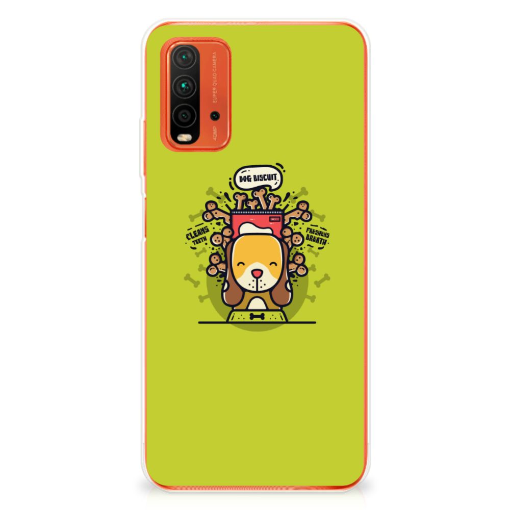 Xiaomi Poco M3 Telefoonhoesje met Naam Doggy Biscuit B2C Telecom