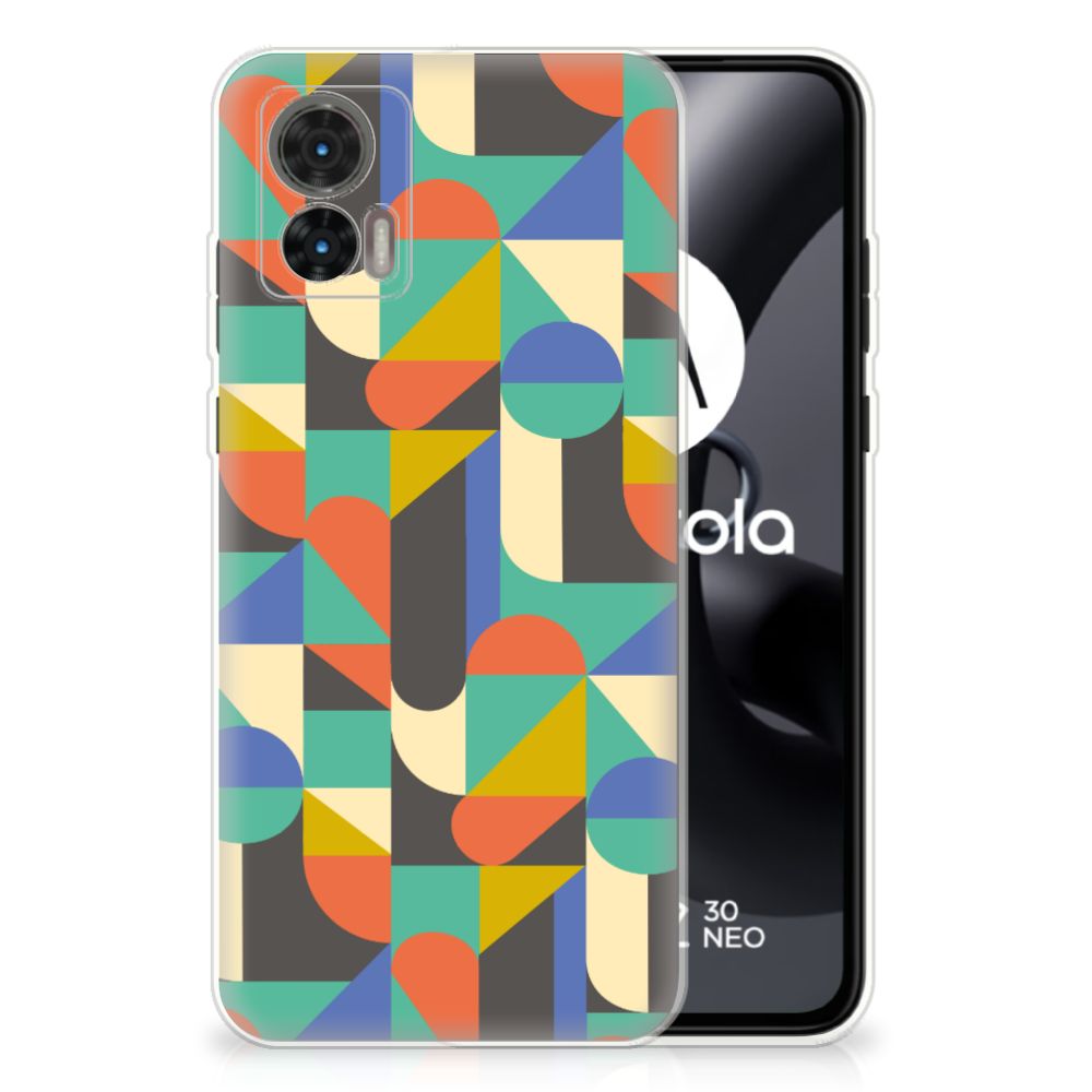 Motorola Edge 30 Neo TPU bumper Funky Retro B2C Telecom