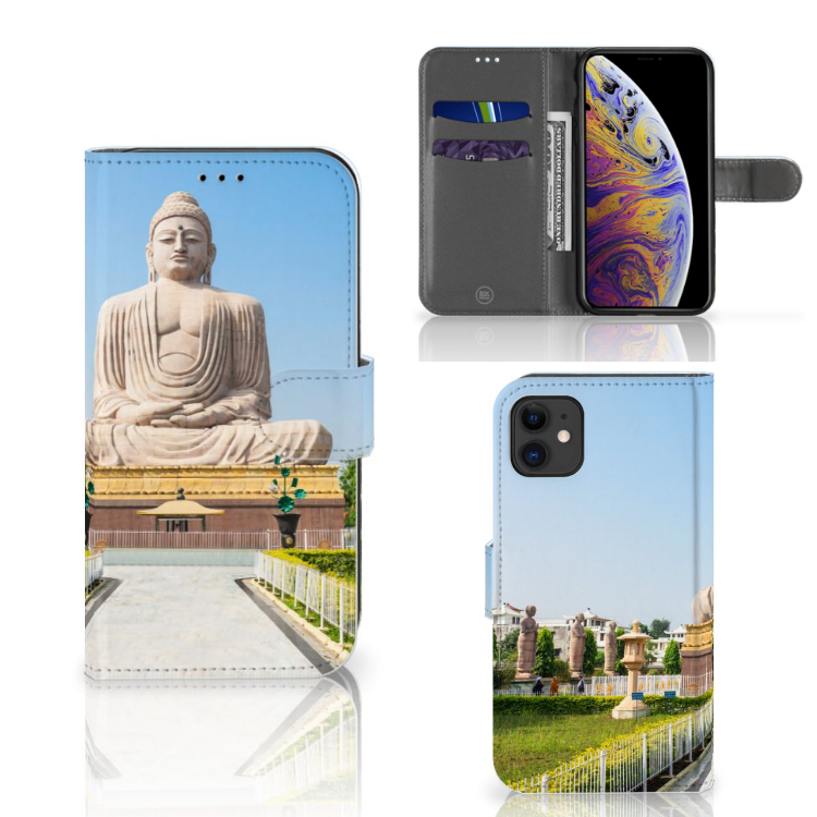 Apple iPhone 11 Flip Cover Boeddha