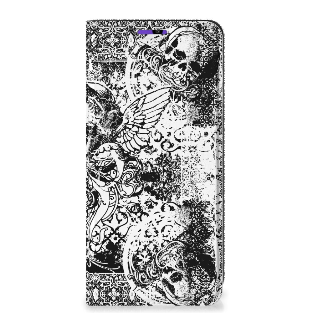 Mobiel BookCase Samsung Galaxy A22 4G | M22 Skulls Angel - B2C Telecom
