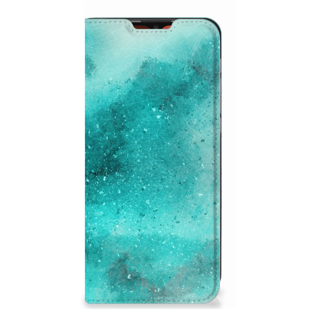 Bookcase Motorola Moto E7 Power | E7i Power Painting Blue - B2C Telecom