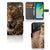 Motorola Moto E13 4G Telefoonhoesje met Pasjes Luipaard