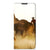 Motorola Moto G22 Hoesje maken Design Cowboy met silhouet van cowboy en paarden in de mist.