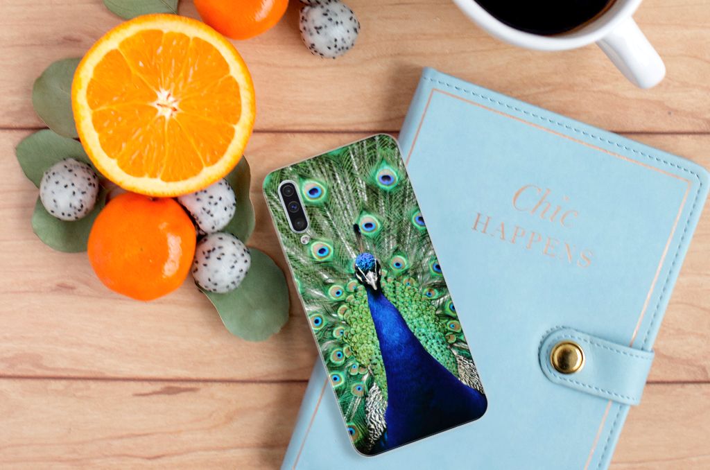 Samsung Galaxy A50 TPU Hoesje Pauw