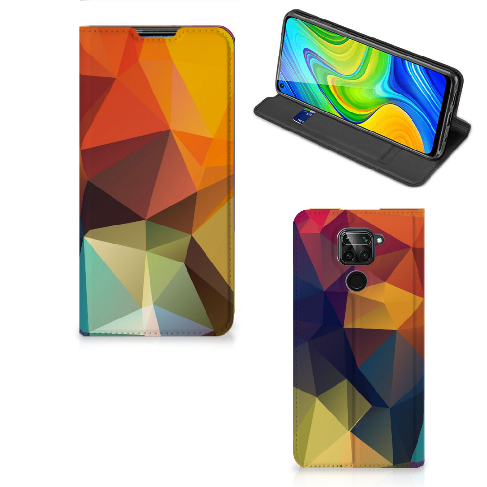 Xiaomi Redmi Note 9 Stand Case Polygon Color - B2C Telecom