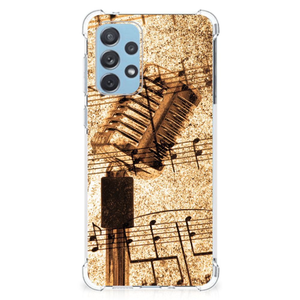 Samsung Galaxy A73 Anti-shock Hoesje met foto Bladmuziek B2C Telecom