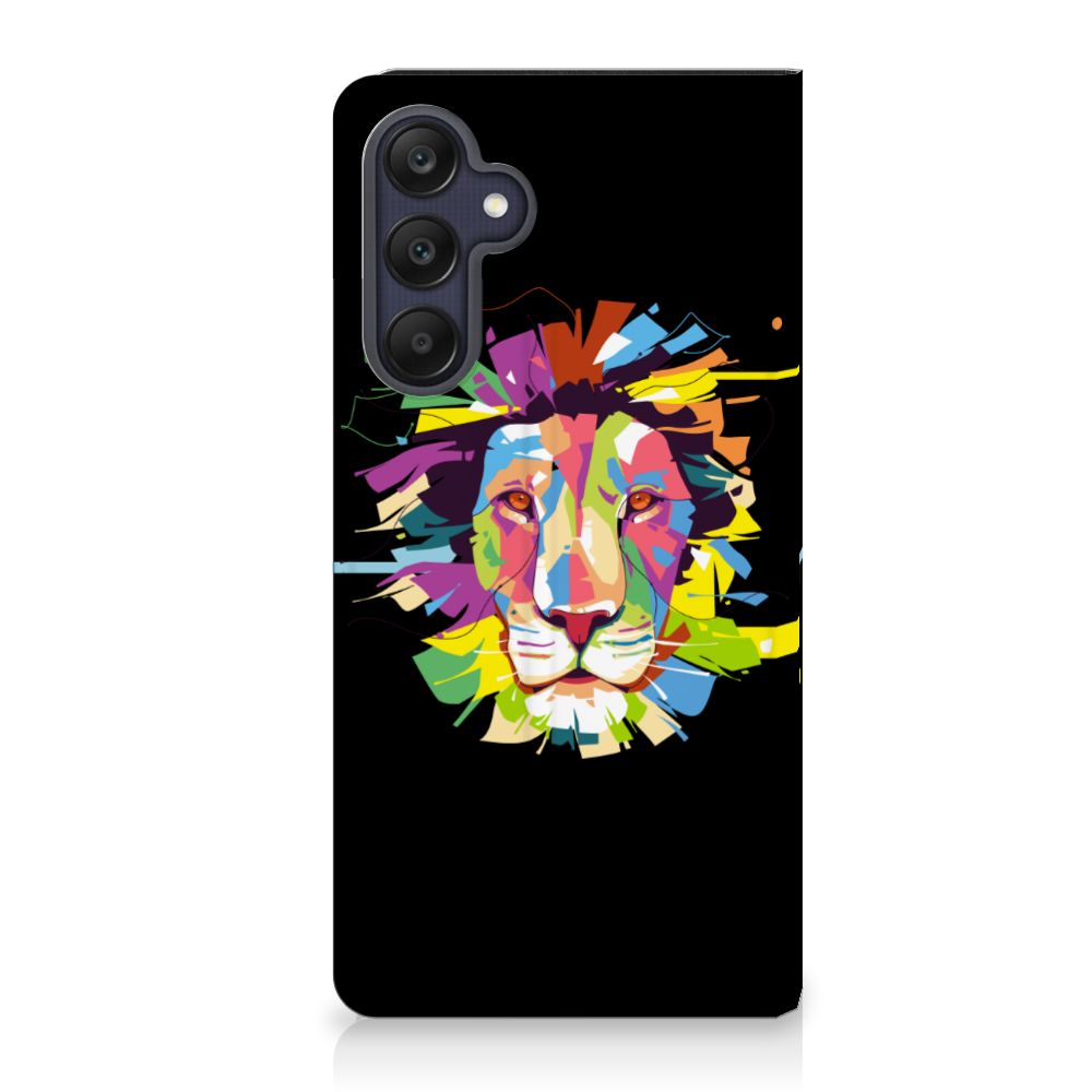 Samsung Galaxy A25 Magnet Case Lion Color
