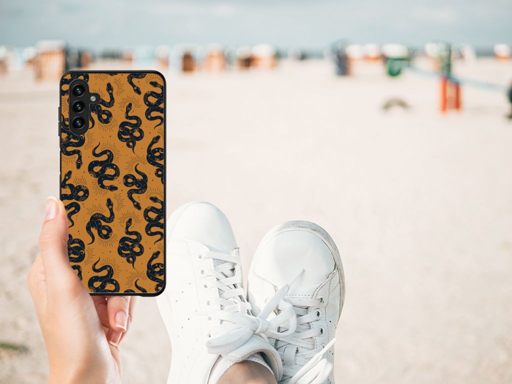 Dierenprint Telefoonhoesje voor Samsung Galaxy A13 5G | A04s Snakes B2C Telecom