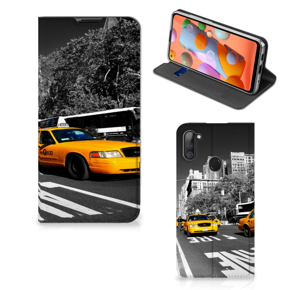 Samsung Galaxy M11 | A11 Book Cover New York Taxi