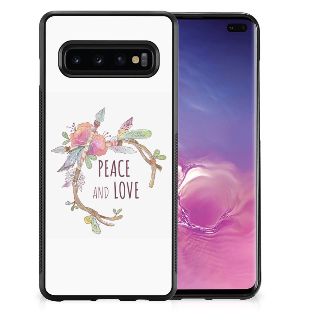 Samsung Galaxy S10+ Bumper Hoesje Boho Text