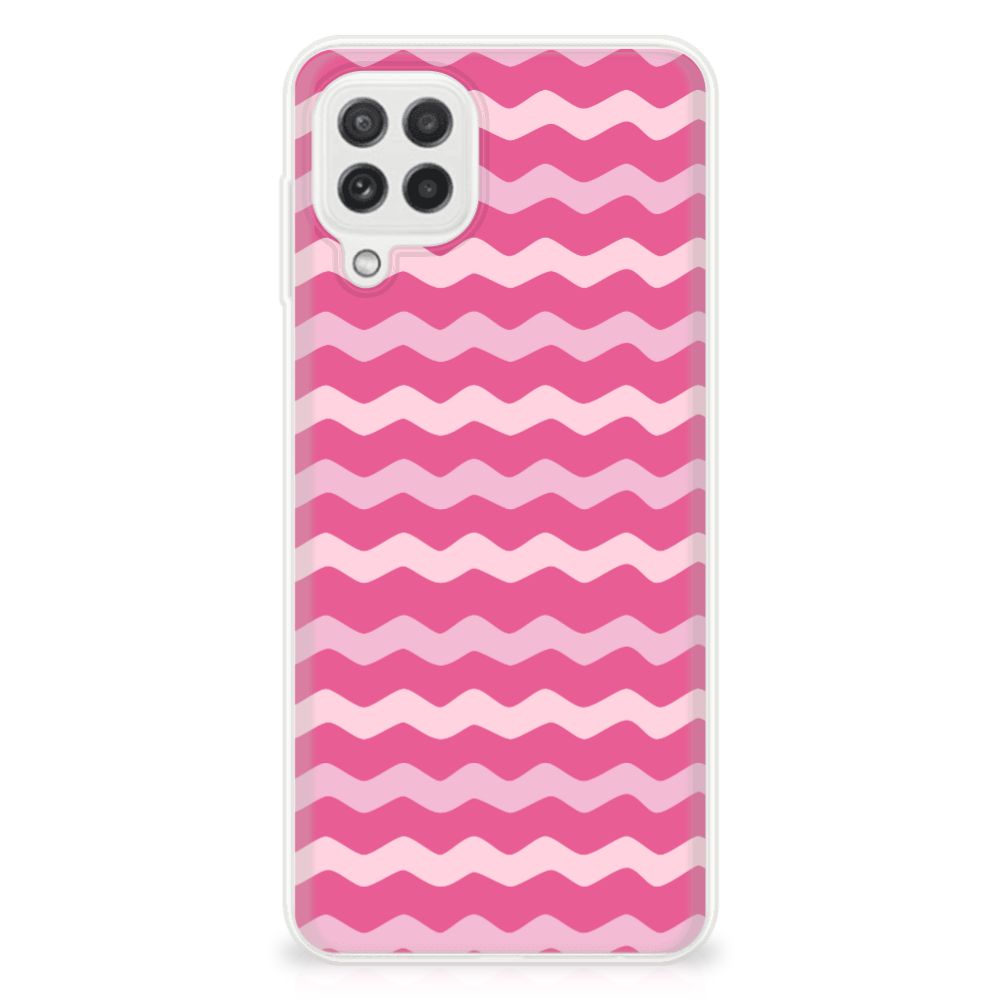 Samsung Galaxy A22 4G | M22 TPU bumper Waves Pink