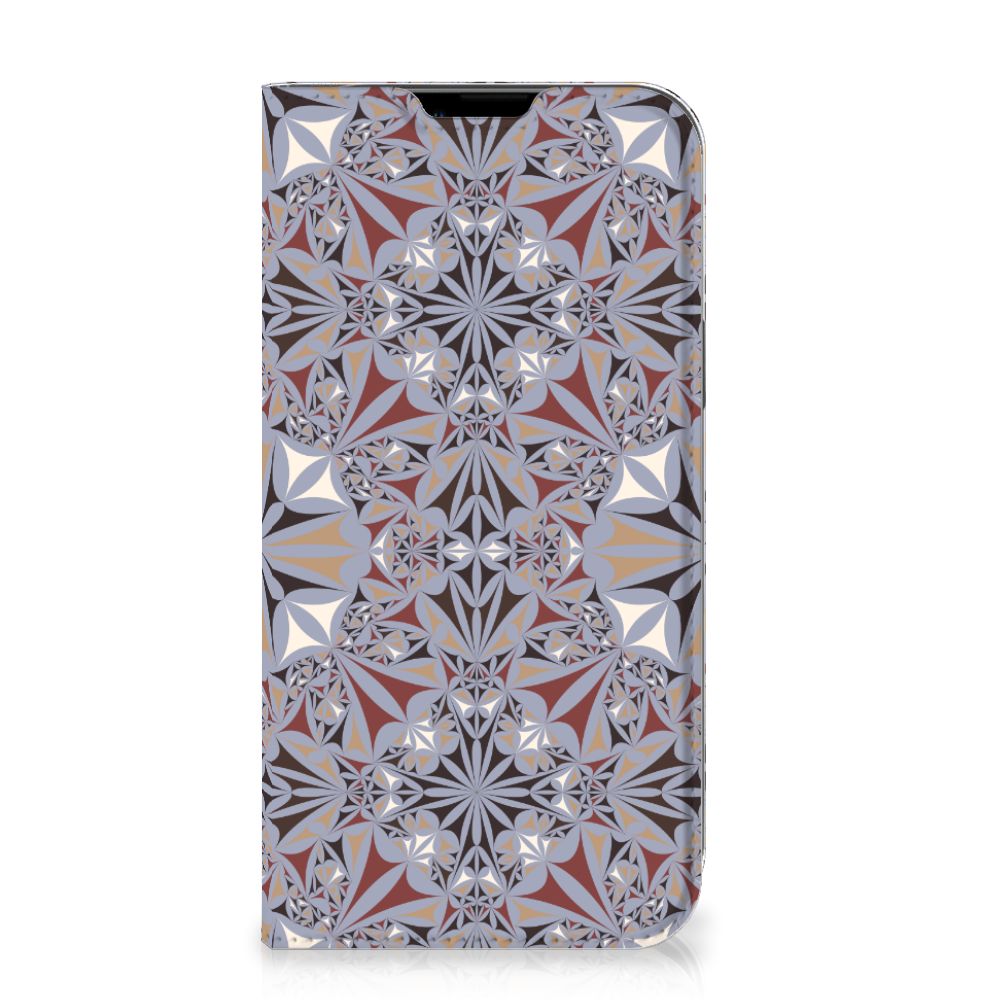 iPhone 14 Plus Standcase Flower Tiles