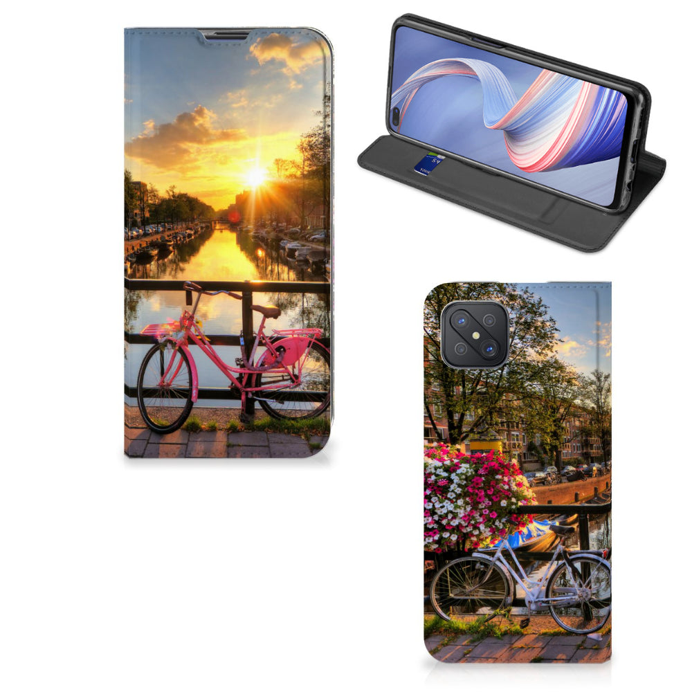 OPPO Reno4 Z 5G Book Cover Amsterdamse Grachten