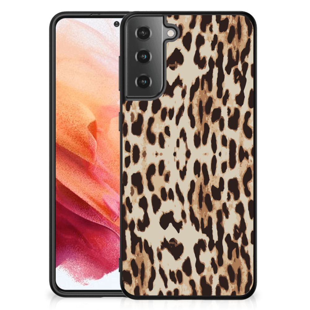 Samsung Galaxy S21 Dierenprint Telefoonhoesje Leopard