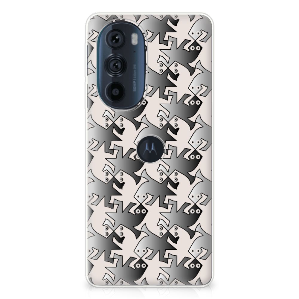Motorola Edge 30 Pro TPU Hoesje Salamander Grey B2C Telecom