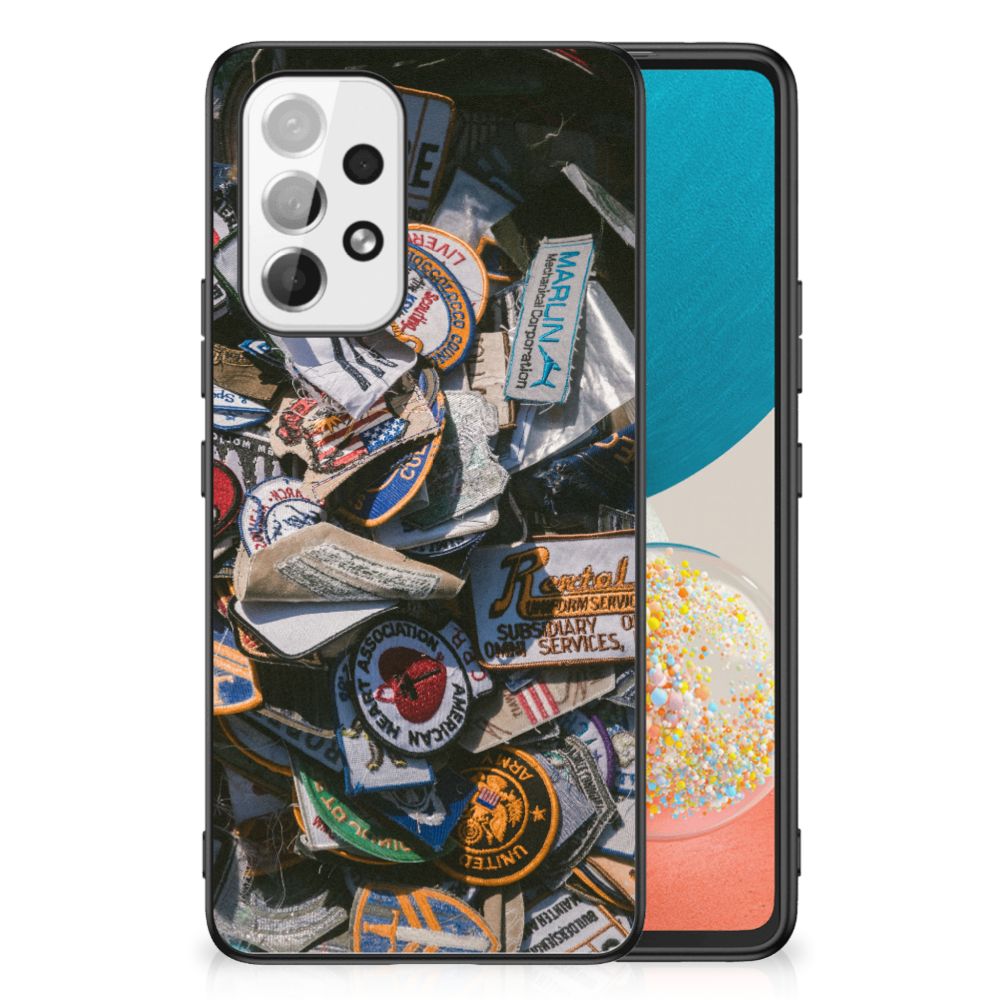Samsung Galaxy A53 Silicone Back Case Badges
