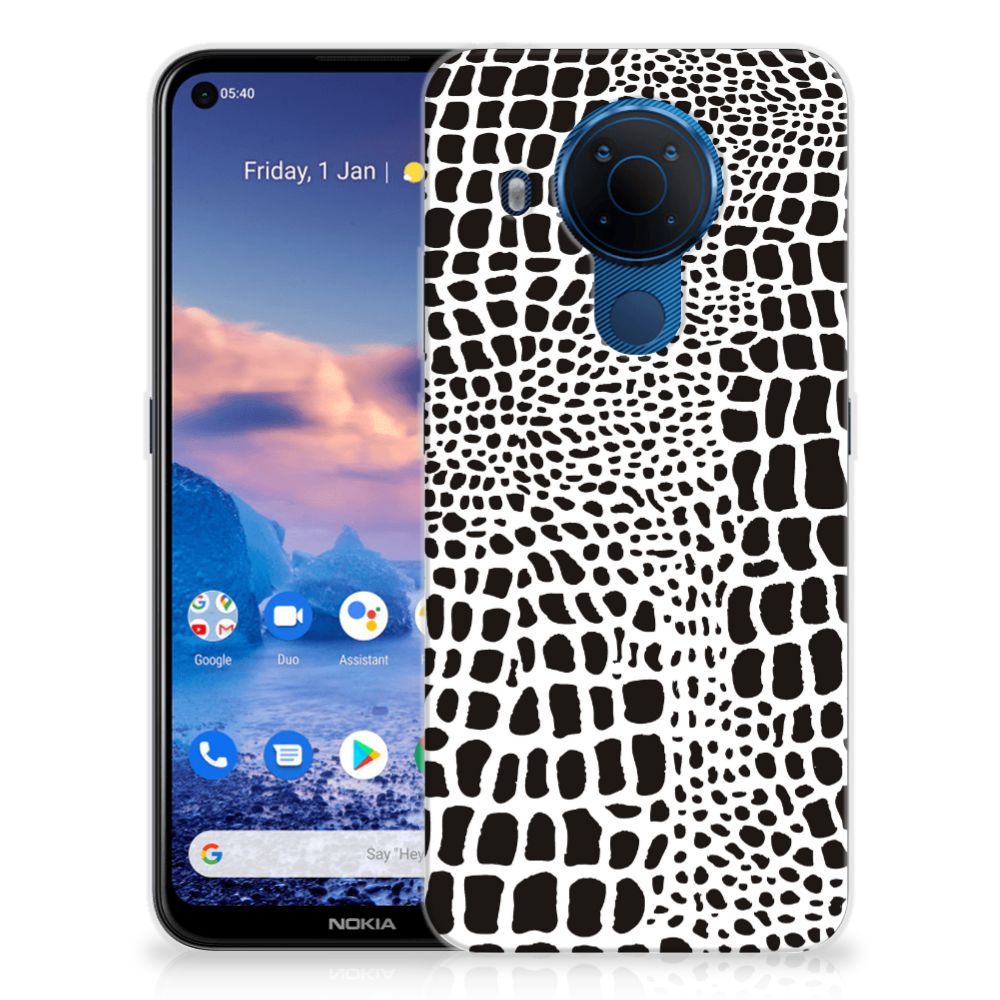 Nokia 5.4 TPU Hoesje Slangenprint