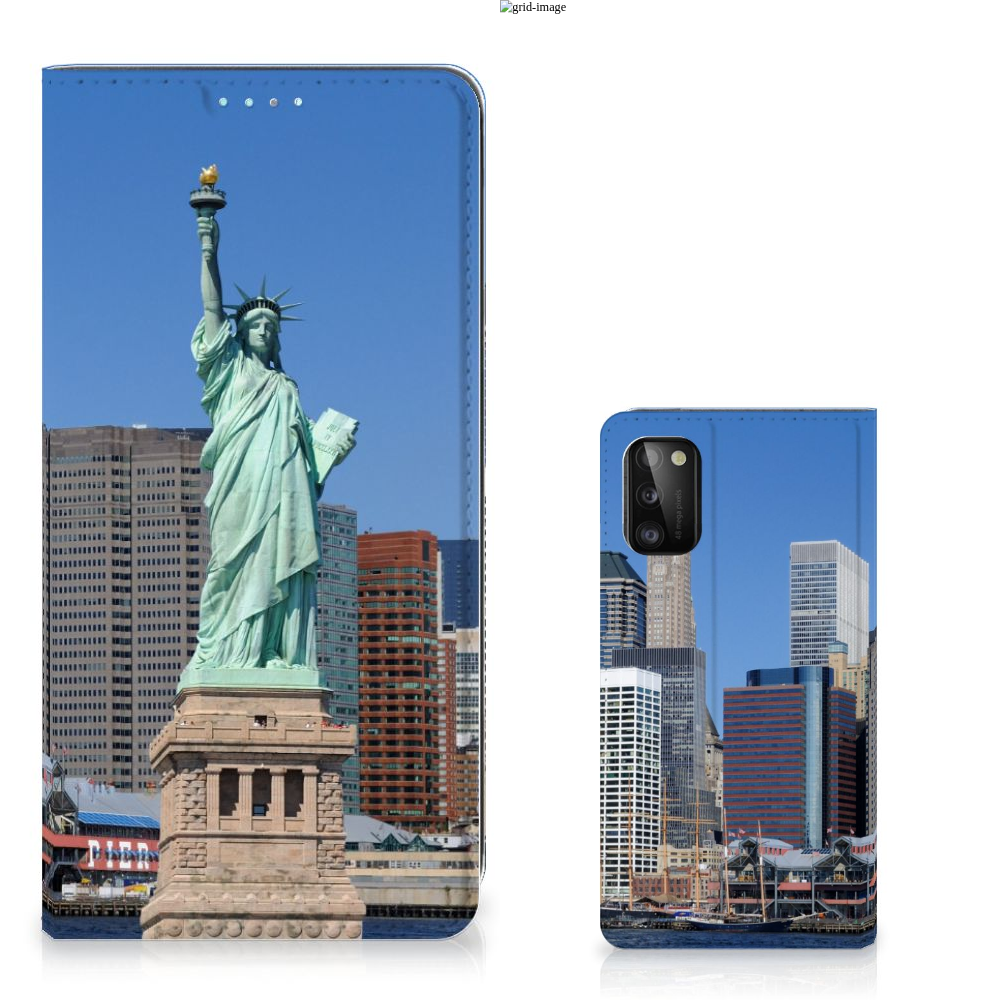 Samsung Galaxy A41 Book Cover Vrijheidsbeeld - B2C Telecom