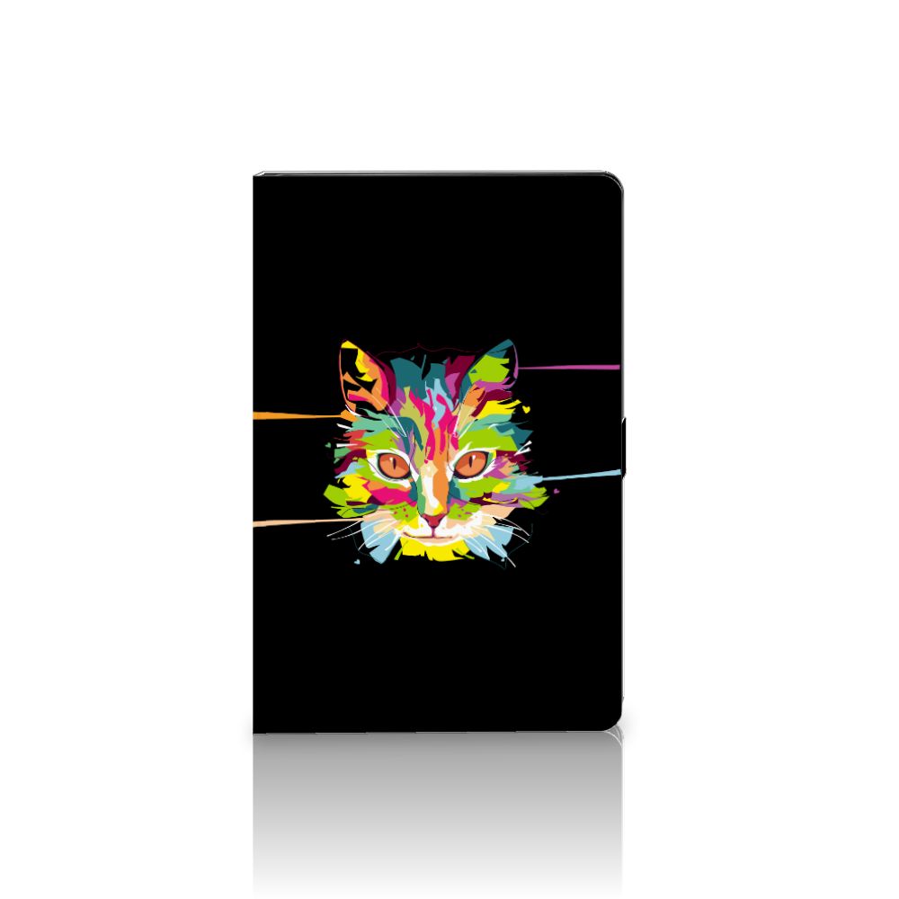 Samsung Galaxy Tab S7 FE | S7+ | S8+ Hippe Tablet Hoes Cat Color