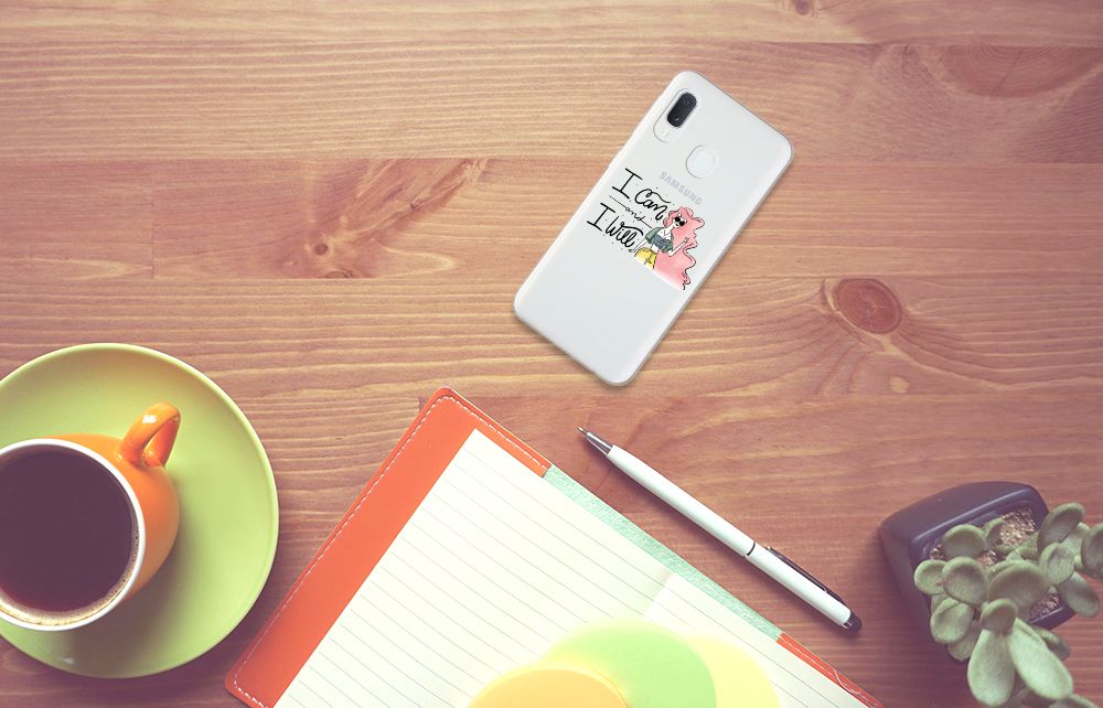 Samsung Galaxy A20e Telefoonhoesje met Naam i Can