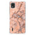 Nokia C2 2nd Edition Anti-Shock Hoesje Marmer Oranje B2C Telecom