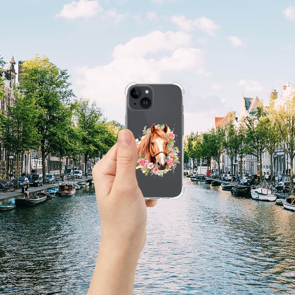 Case Anti-shock voor iPhone 15 Paard B2C Telecom