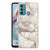 Motorola Moto G60 TPU Siliconen Hoesje Marmer Beige B2C Telecom