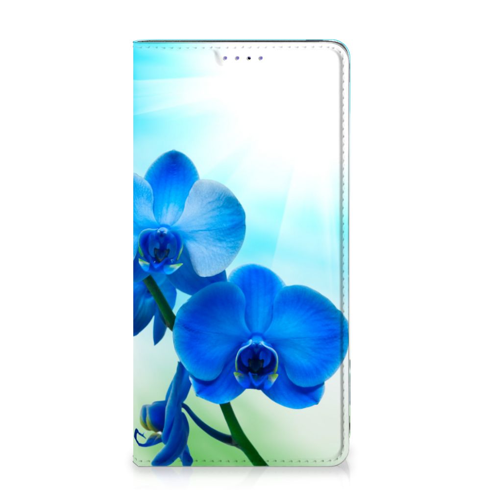 Samsung Galaxy A51 Smart Cover Orchidee Blauw - Cadeau voor je Moeder - B2C Telecom