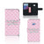 Samsung Galaxy Xcover 4 | Xcover 4s Portemonnee Hoesje Flowers Pink DTMP