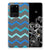 Samsung Galaxy S20 Ultra TPU bumper Zigzag Blauw B2C Telecom