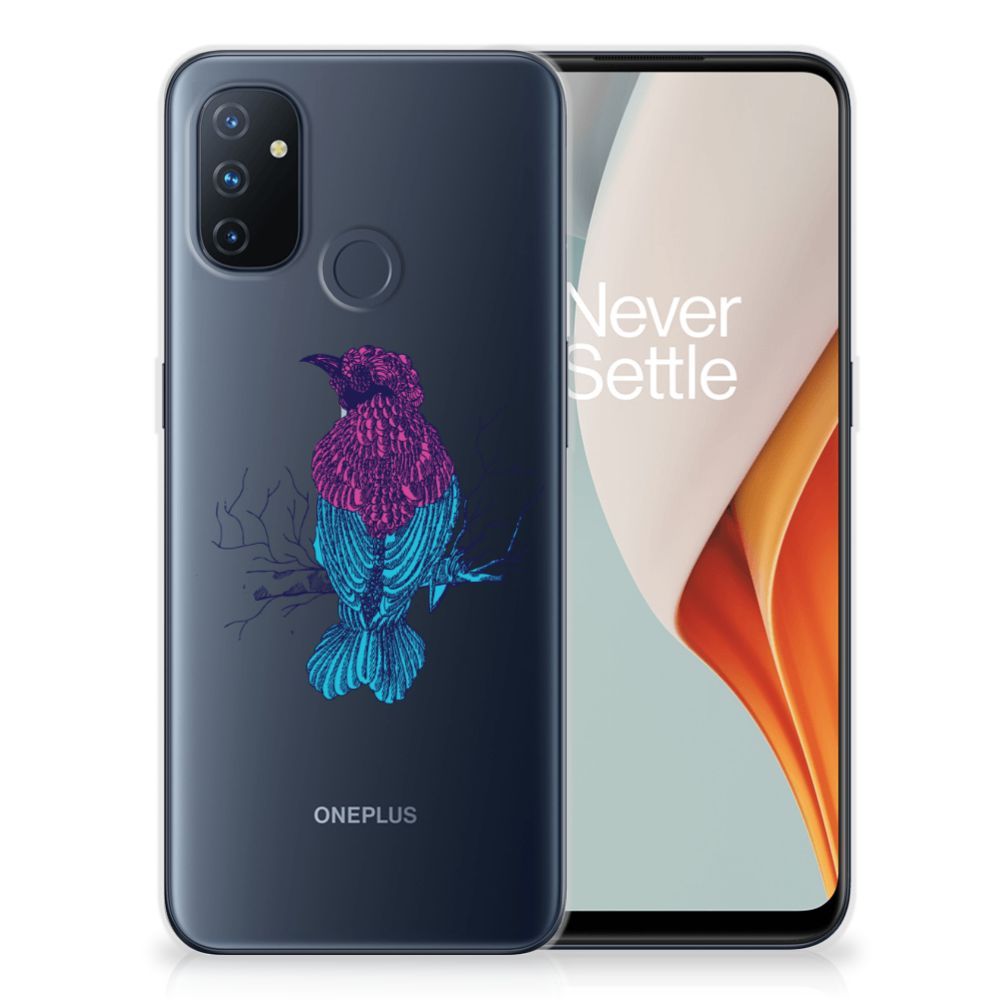 OnePlus Nord N100 Telefoonhoesje met Naam Merel B2C Telecom