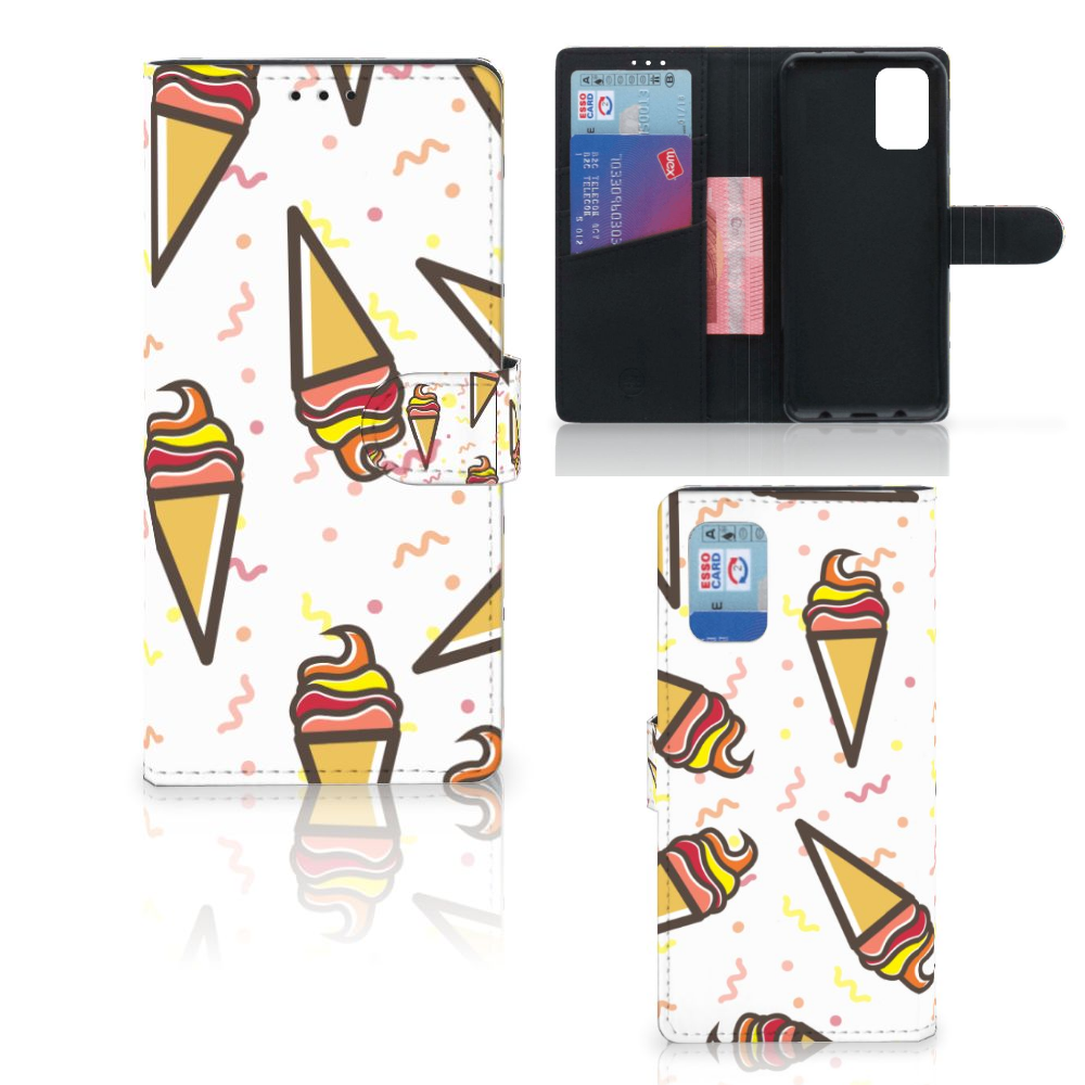 Samsung Galaxy A02s | M02s Book Cover Icecream