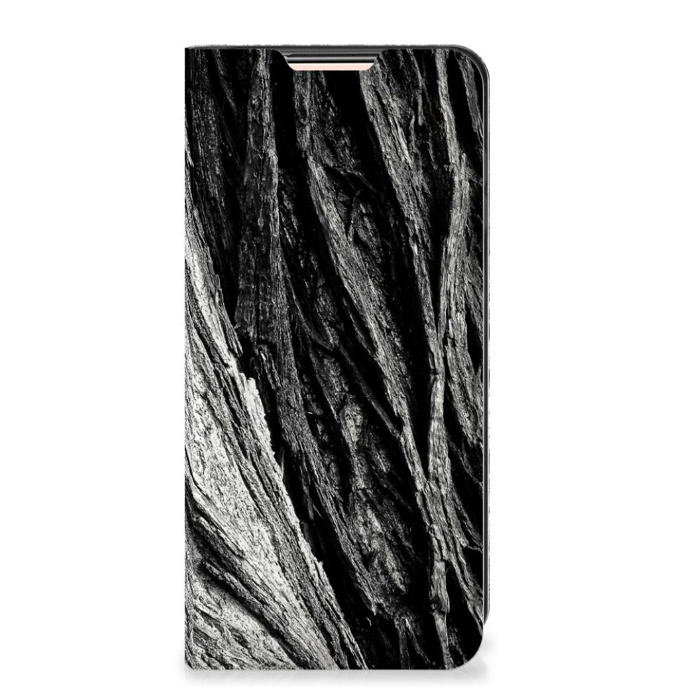 Book Wallet Case Xiaomi Redmi Note 10/10T 5G | Poco M3 Pro Boomschors Grijs - B2C Telecom