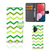 Samsung Galaxy A13 (4G) Telefoon Hoesje Zigzag Groen